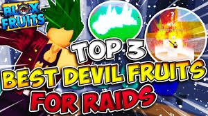 Top 3 Devil Fruits For Raids Update 11 Blox Fruits Youtube