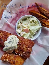 Catfish nuggets fried extra crispy in a potato chip. Friday Fish Oven Catfish Nuggets With Potato Wedges And Apple Coleslaw More Time At The Table