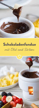 Zartschmelzendes Schokoladenfondue Zum Eintunken Gut Rezept Schokoladenfondue Schokofondue Fondue