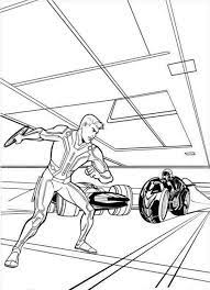 Tron is a science fiction film written by steven lisbergerand released by walt disney productions in 1982. Printable Tron Coloring Pages Coloringme Com