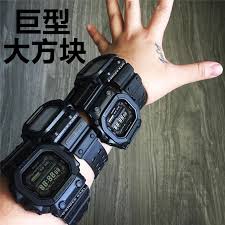 A simple matte black finish allows the form of the watch itself to come out, while the buckle have a black ion plate finish. Buy G Shock Meter Male Watches Square Watches Men S Pure Black Giant G Big Box Gx 56bb 1 Online In Thailand 556338486201
