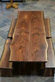 Hand Crafted Rough Edge Tables Custom Made Live Edge Walnut Slab Dining Table Like The To Slab Dining Tables Walnut Slab Dining Table Rustic Farmhouse Table