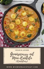Gemuse Curry Mit Knodelinos Extra Mild Fur Kinder Vegan Wiewowasistgut Com Rezept Rezepte Gemuse Curry Gesunde Rezepte