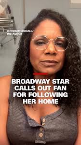 Broadway star Audra McDonald recounted her experience with a fan following  her home for an autograph after her final "Gypsy" performance