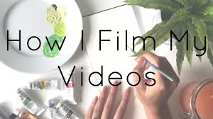 How I Film My Videos Equipment And Tips For Filming Your Desk From Above Desk Makeover Diy Overhead Photography Craft Desk