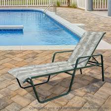 Sr165 16 Sling Chaise Lounge Outdoor Chaise Lounge Pool Furniture Outdoor Daybed