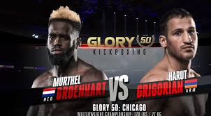 Murthel the predator groenhart (born october 10, 1986) is a dutch based surinamese super middleweight muay thai kickboxer fighting out of amsterdam, netherlands for mike's gym. Glory 50 Murthel Groenhart Vs Harut Grigorian Welterweight Title