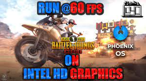 Pubg Mobile On Intel Hd 40 Fps At Hd Settings Phoenix Os Youtube