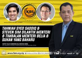 Jabatan belia dan sukan negeri kedah, aras 2, zon a, wisma. Fa Malaysia On Twitter Congratulations Syedsaddiq Scheekeong On Being Appointed Minister Deputy Minister Of Youth Sports Read Dato Haji Hamidin Haji Mohd Amin S Full Statement At Https T Co 2tn9pchn1y Fam Harimaumalaya