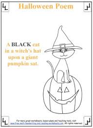 These stories and poems are a fun and entertaining way to get in the mood for halloween. Halloween Poem Printable Halloween Activities