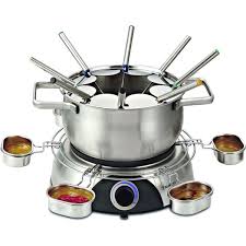 Chaque hiver, c'est une véritable fête de faire une fondue en famille ou avec des amis. Suntec Fondue Fon 8014 V2a Service A Fondue Pour 8 Personnes Set Fondue 3 En 1 Fromage Viande Chocolat Caquelon Avec Protect Cdiscount Electromenager