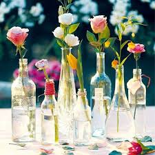 Pieces Of Anna Flower Inspiration Wine Bottle Centerpieces Bottle Centerpieces Flower Centerpieces