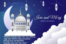 Bagian 2 kata ucapan menyambut bulan ramadhan 1442 h. Ucapan Isra Miraj 2021 1442 Hijriah Photoshop Vektor Gratis Gambar