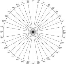 If you are having problems making circles when building something you can use the image below to help you. Polar 36 1l 43032 Lg Gif 1 024 983 Pixels Protractor Minecraft Circle Chart Circle Diagram
