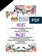 Contoh visi misi dari perusahaan besar. Visi Misi Kpm
