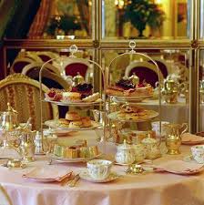 The reason being is that every item has a purpose for its step by step, anyone can set a beautiful table for a tea setting: Afternoon Tea The Culture Of England