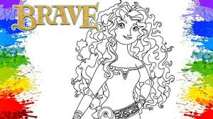 Check out the latest disney movies and film trailers. Coloring Brave Merida Disney Princess Coloring Page Lala Toys Review Youtube