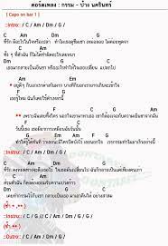 คอร ดเพลง กรรม ป าง นคร นทร กรรม คอร ดก ต าร คอร ด ง ายๆ คอร ดก ต าร กรรม คำคมท ใช จร ง
