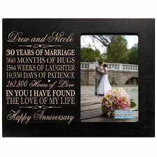 Best 30th wedding anniversary gift ideas for couples from 25 unique 30th anniversary ts ideas on pinterest.source image: Buy Personalized 30th Year Wedding Anniversary Picture Frame Gift For Couple 30th Anniversary Gifts For Her 30th Wedding Anniversary Gifts For Him Photo Frame Holds 1 4x6 Photo 8 H X 10