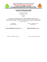 We did not find results for: Contoh Piagam Lomba