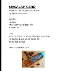Asam lambung atau dikenal juga dengan istilah gastro esophageal reflux disease (gerd) merupakan produk dari gaya hidup yang tidak sehat di zaman yang modern seperti sekarang. Makanan Dan Minuman