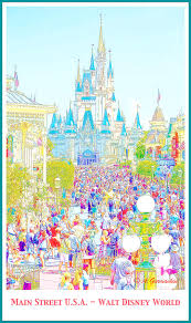 Pictures of main street usa disney world. Main Street Usa Walt Disney World Photograph By A Macarthur Gurmankin