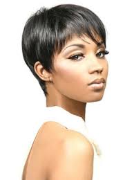 African american human hair blend wigs. Pleasing Black Straight Cropped African American Wigs Short Wigs Wig Hairstyles Short Hair Wigs