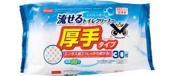 ダイソー 流せるトイレクリーナー 厚手タイプ 掃除用品 クリーナー 強度 掃除