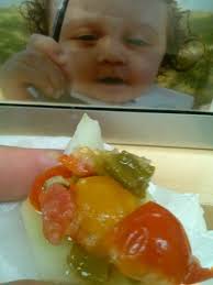 Fresh from back yard to my kitchen. Yumm