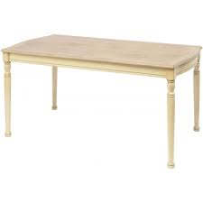 This oval dining table's design is typical of the french provincial actual and classical style. Buy French Vintage Style Cream Dining Table From Fusion Living