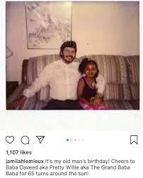Her birthday, what she did before fame, her family life, fun trivia facts, popularity rankings, and more. Tariq Nasheed On Twitter 4 Here Is A Picture Of Jamilah Her Dad When She Was A Kid And Here Is A Recent Photo Of Them Btw After David Lemieux