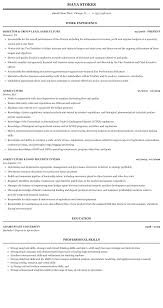 Agriculture Resume Sample Mintresume