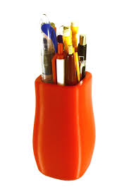 3d Print Pencil Holder Paintbrush Holder Gift For Artist Etsy In 2020 Gifts For An Artist Geometric Gift Modern Office Supplies