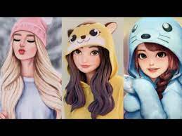 Cartoon dp for whatsapp for girls group are a theme that is being searched for and appreciated by netizens nowadays. Beautiful Cartoon Dp For Girls Cute Dp For Girls What S Up Dp Youtube