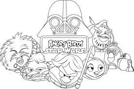Keeping the love of angry birds alive, here are our top 25 coloring pages of angry birds to print and color. Angry Birds Star Wars To Print Angry Birds Star Wars Kids Coloring Pages