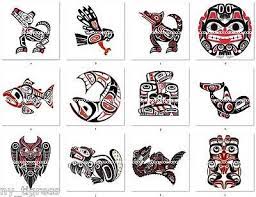 Today i will tell you how to draw a dinosaur for kindergarten. Coastal Indian Salish Tlingit Haida Art Book 1 29 95 Haida Art Totem Pole Art Totem Pole