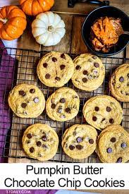 Pumpkin Butter Chocolate Chip Cookies 31 Daily