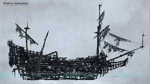 Lego Pirates Of The Caribbean Dead Man Tells No Tales Video Game The Silent Mary Pirates Of The Caribbean Ghost Ship Pirate Art