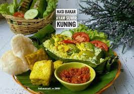 Resep Nasi Bakar Ayam Suwir Bumbu Kuning Oleh Sukmawati Rs Recipe Resep Nasi Resep Masakan Resep Ayam Suwir