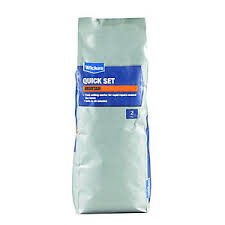 Thinset is a great waterproof adhesive. Wickes Quick Set Mortar 2kg Wickes Co Uk