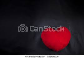 Maybe you would like to learn more about one of these? Red Heart On Black Background And Free Space For Text Canstock