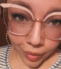 Falisha Black & Gold Cat Eye Eyeglasses