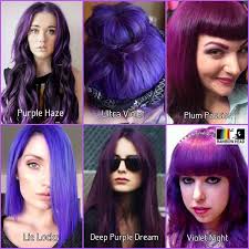 Manic Panic Purple Shades Dyed Hair Purple Manic Panic Hair Color Hair Color