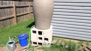 Gravity Fed Rain Barrel Drip Irrigation To 4 Raised Garden Beds And Fruit Trees Youtube