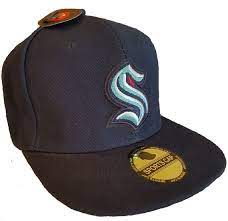 Seattle Kraken Embroidered Navy Blue Vintage Flat Bill Hat Etsy