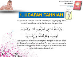 1.5 ucapan selamat ulang tahun dalam bahasa inggris dan artinya dalam bahasa indonesia. Hidup Berakal Mati Beriman 10 Manual Menyambut Kelahiran Anak Cara Islam