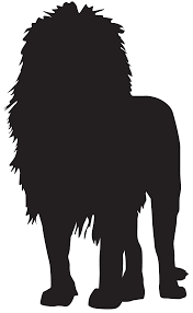 Lion Silhouette Png Transparent Clip Art Image Skiss Gor Det Sjalv Och Hantverk Akvareller