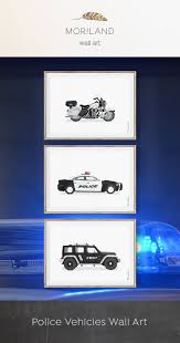 Police Vehicle Print Police Truck Police Wall Art Police Etsy Baby Boy Room Themes Boy Room Themes Baby Boy Room Decor