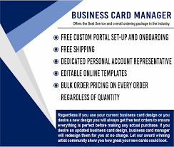 Offers cannot be combined with other offers. Business Cards For Large Companies