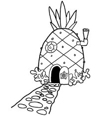 Spongebob Coloring Pages House Coloring Pages Trend Spongebob Drawings Spongebob Coloring Cartoon Coloring Pages